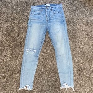 Light wash loft jeans